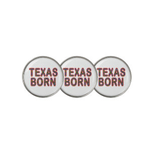Texas Born Bluebonnet Golf Ball Marker
