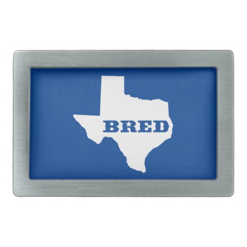 Texas Bred Belt Buckle