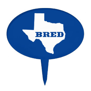 Texas Bred Cake Topper