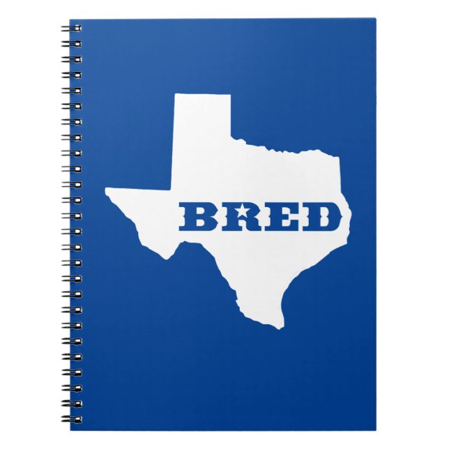 Texas Bred Notebook (Front)