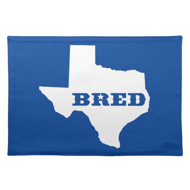 Texas Bred Placemat (Front)