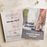 Texas Bride in Boots Bridal Shower Invitation