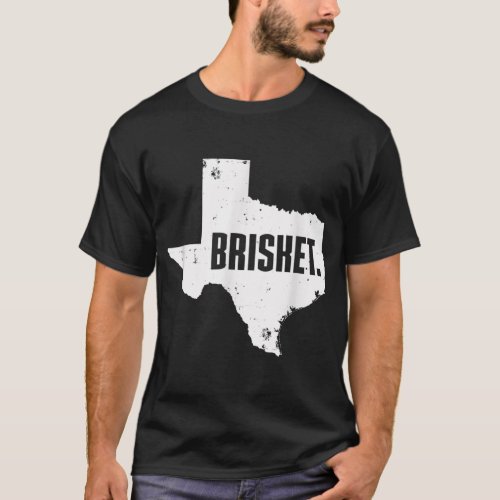 Texas Brisket Cute Grilled BBQ Brisket T_Shirt