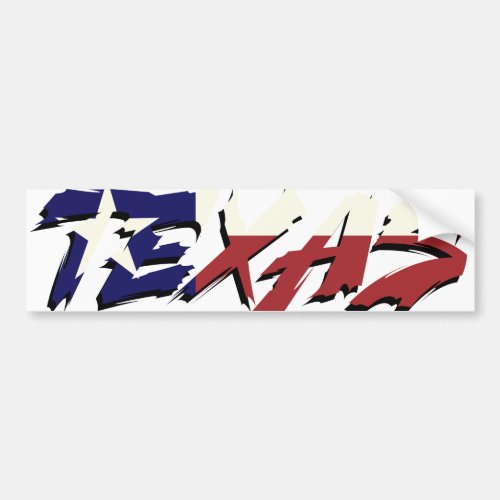 Texas Bumper Sticker