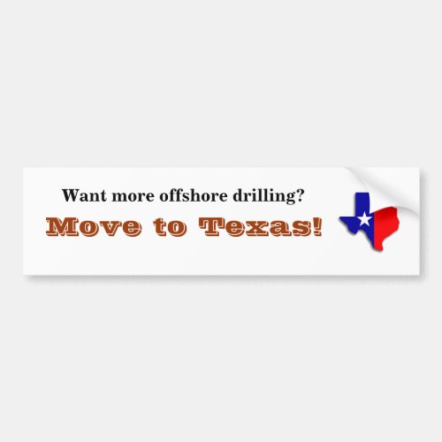 Texas Bumper Sticker