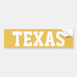 Texas Bumper Sticker