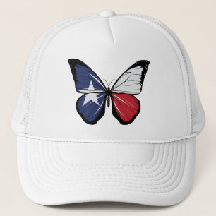 Texas Butterfly Flag Trucker Hat