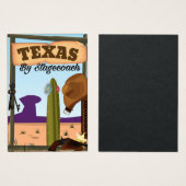 Texas By Stagecoach (Front & Back)
