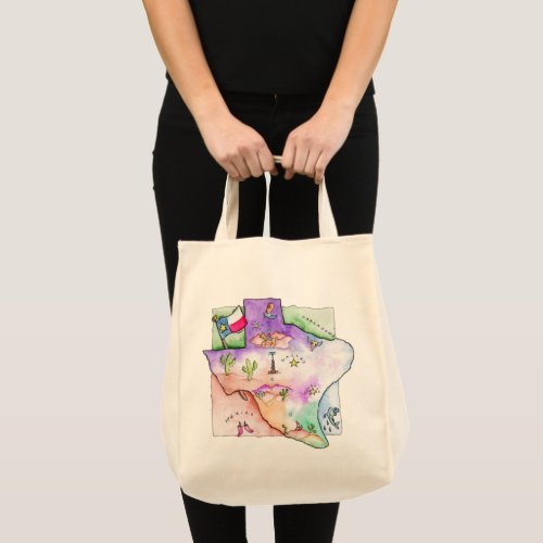 TEXAS BY TRISTAN BERLUND   TOTE BAG