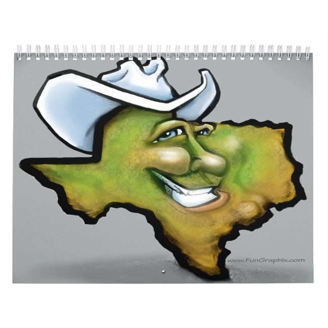 Texas Calendar (Cover)