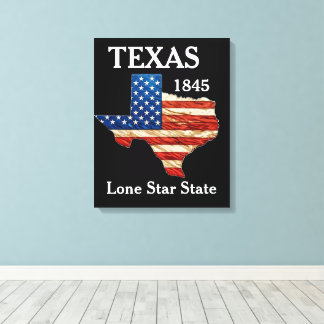 TEXAS CANVAS PRINT