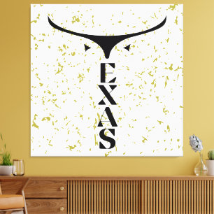TEXAS CANVAS PRINT