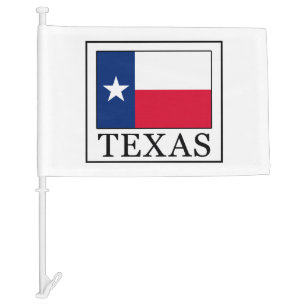 Texas Car Flag