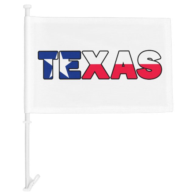 Texas Car Flag (Front)