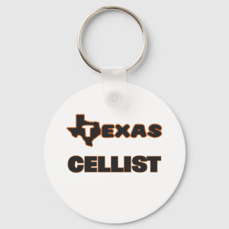 Texas Cellist Keychain