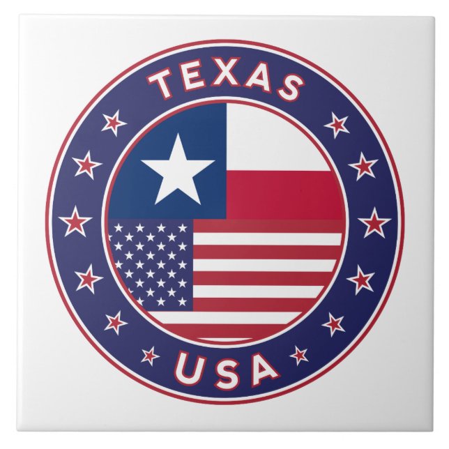 Texas Ceramic Tile (Front)