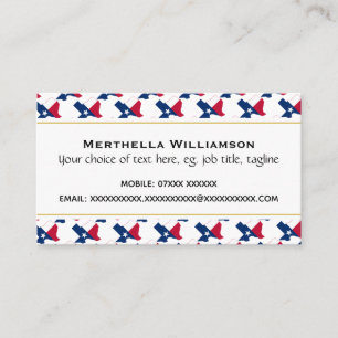 TEXAS Christian Scripture John 3:16 Business Card