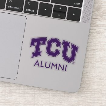 Texas Christian University Alumni Sticker by tcuhornedfrogs at Zazzle