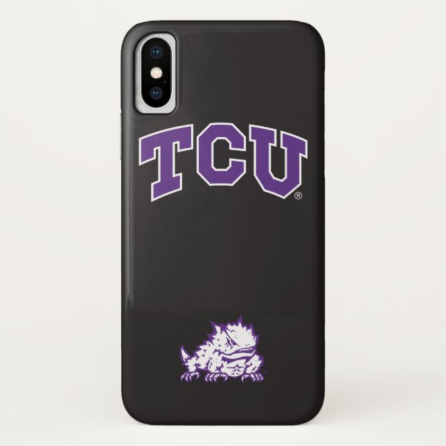 Texas Christian University Case-Mate iPhone Case (Back)