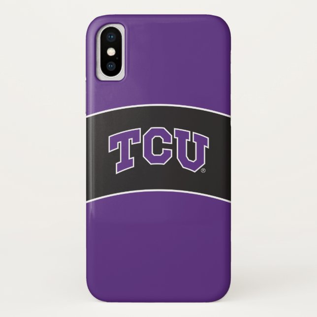 Texas Christian University Case-Mate iPhone Case (Back)