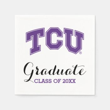Texas Christian University | Class Of Paper Napkins by tcuhornedfrogs at Zazzle