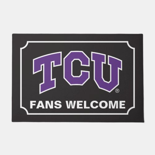 Texas Christian University Doormat