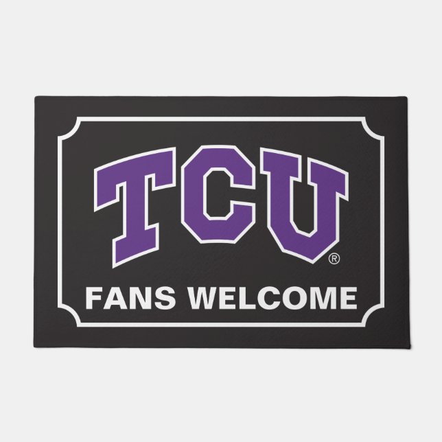 Texas Christian University Doormat (Front)