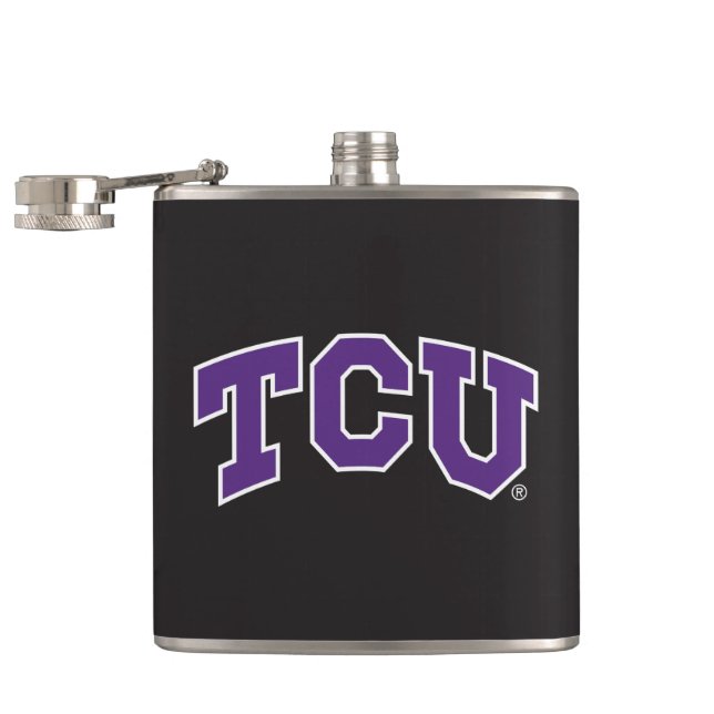 Texas Christian University Flask (Opened)