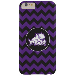 Texas Christian University Frog | Chevron Barely There iPhone 6 Plus Case