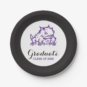Texas Christian University Frog Class Of Paper Plates