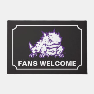 Texas Christian University Frog Doormat