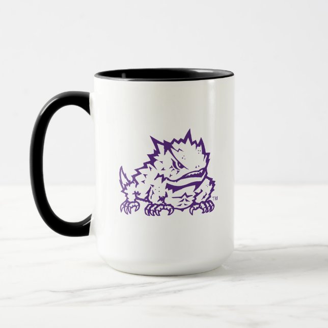 Texas Christian University Frog Mug (Left)