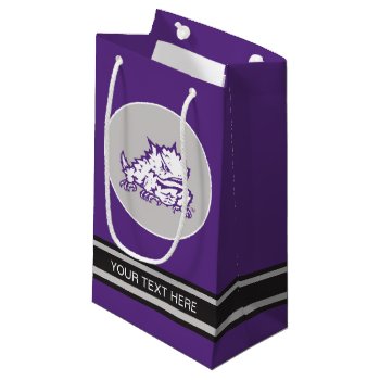 Texas Christian University Frog Small Gift Bag by tcuhornedfrogs at Zazzle