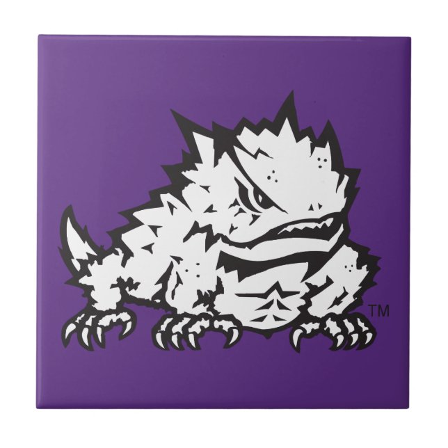 Texas Christian University Frog Tile (Front)
