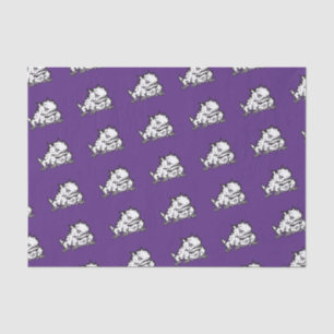 Texas Christian University Frog Tissue Paper