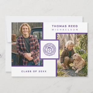 Texas Christian University Graduation Invitation