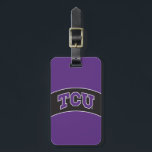 Texas Christian University Luggage Tag<br><div class="desc">These Texas Christian University products make the perfect gift for the TCU fans,  faculty,  students,  and alumni. Celebrate your TCU pride in style with these customizable Horned Frogs gifts from Zazzle.</div>