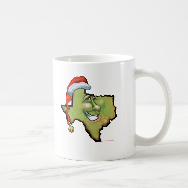 Texas Christmas Coffee Mug (Right)