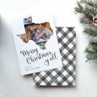 Texas Christmas | Holiday Photo Collage Card