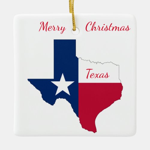 Texas Christmas Ornament