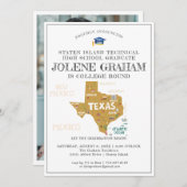 Texas | College Bound Graduation Party (Front/Back)