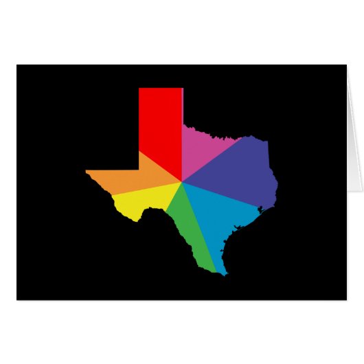 texas color burst cards (Front Horizontal)
