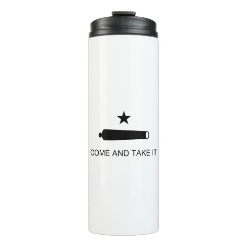 Texas Come and Take It Flag Thermal Tumbler