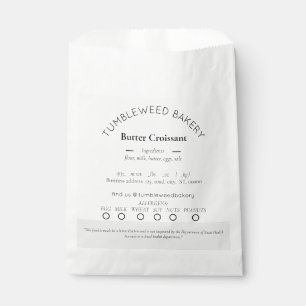 Texas Cottage Food Law Bag