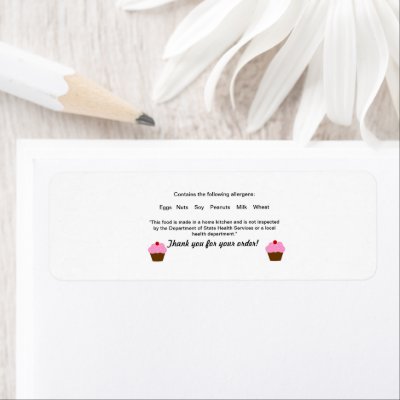 Texas Cottage Food Law Label | Zazzle