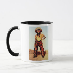 Texas Cowboy, c.1890 (oil on canvas) Mug