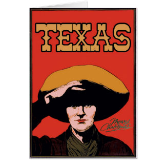 Texas Cowboy Christmas  Cards
