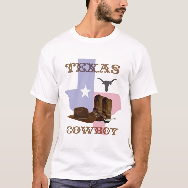 Texas Cowboy T-Shirt (Front)