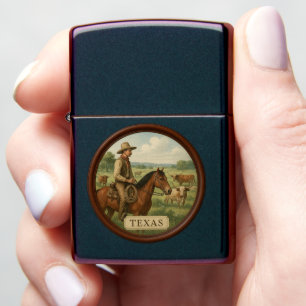 Texas Cowboy Zippo Lighter