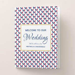 TEXAS Custom Wedding Welcome Pack Pocket Folder